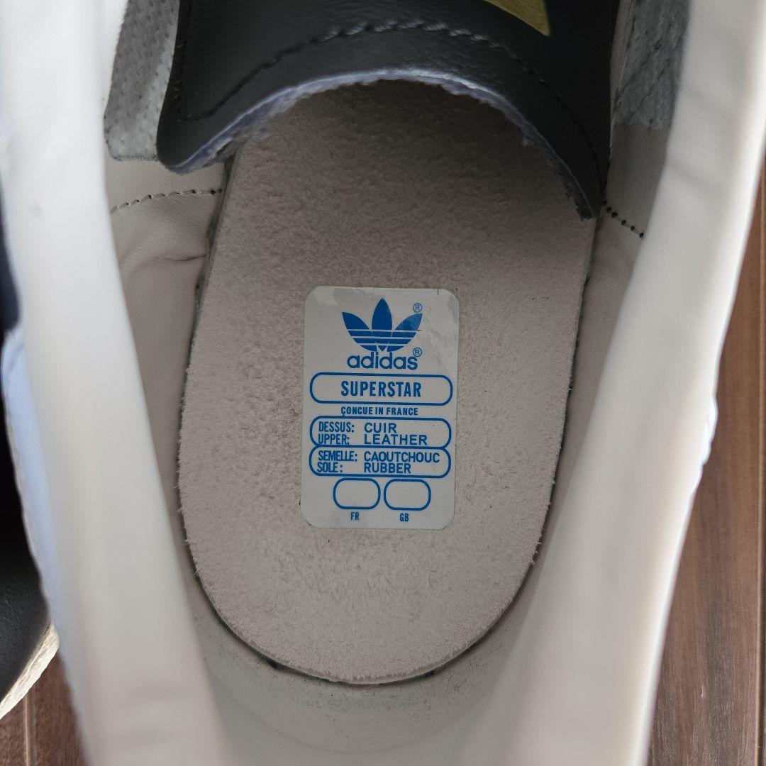 adidas スーパースター super star 80s 金ベロ 28cm