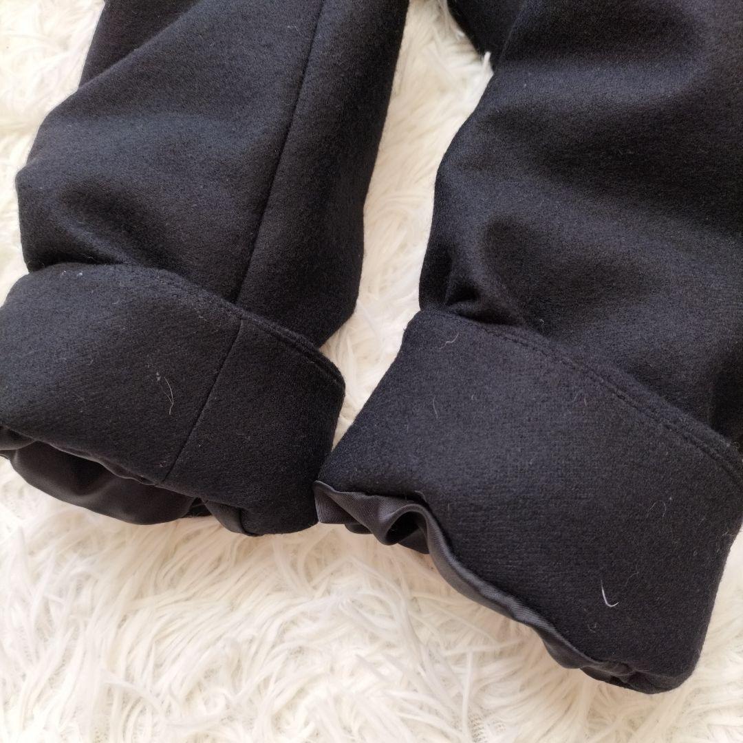 美品✨セオリー 現行タグ 切り替えダウンコート 異素材 フード付き ブラック S