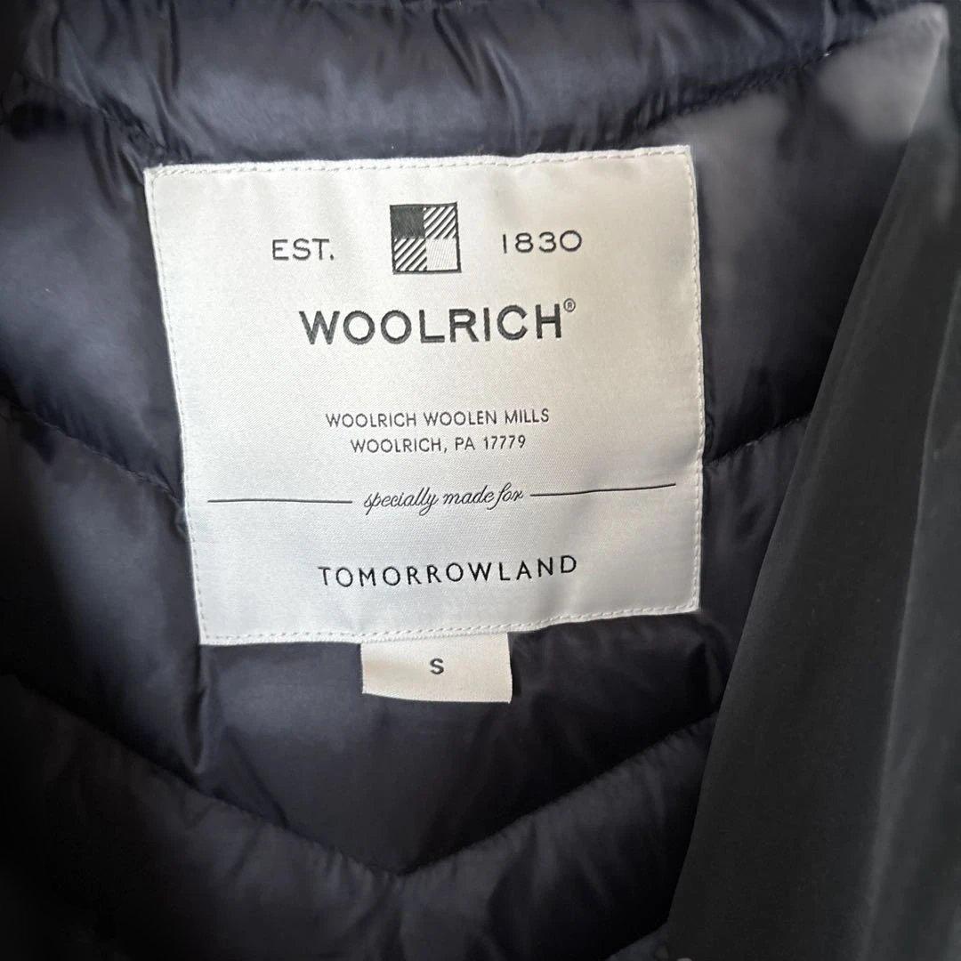 【美品】現行 ウールリッチ トゥモローランド 別注 ダウンコート ボウブリッジS