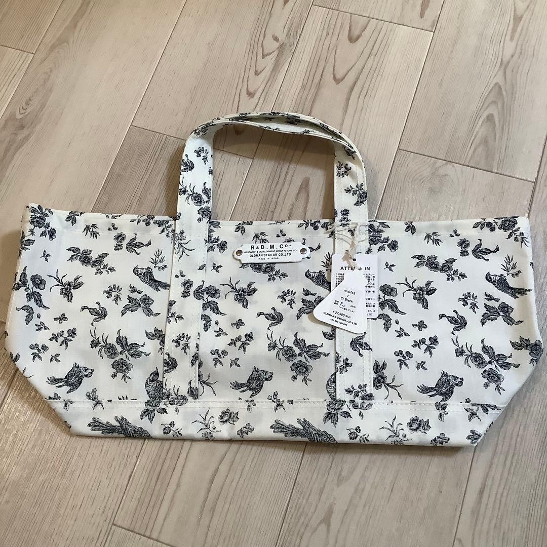 R&D.M.Co-オールドマンズテーラー 綿GARDEN TOTE BAG S