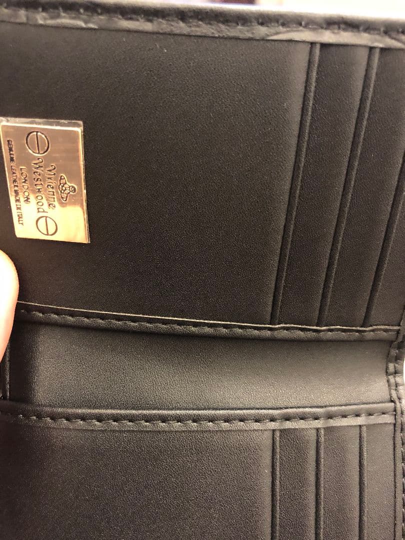 にゃん専用 Vivienne Westwood 三つ折り財布 ブラック