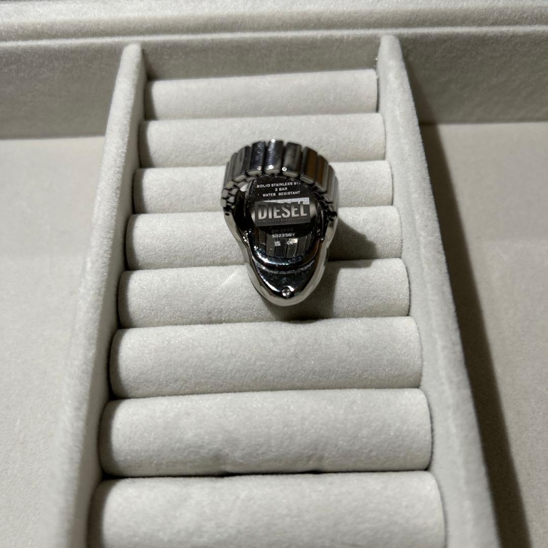 アクセサリー DIESEL D-Era stainless steel ring watch
