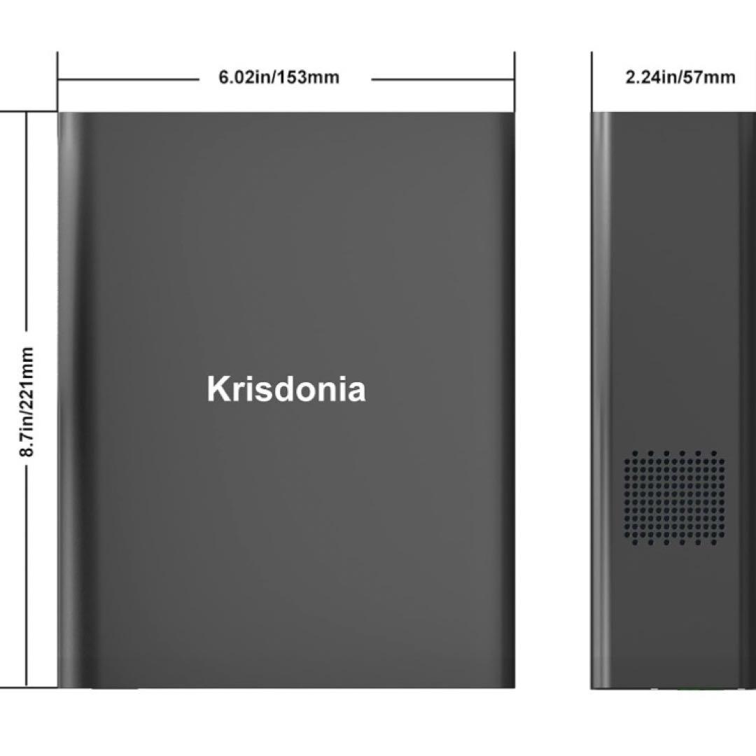 【80000mAh】ポータブル電源 大容量 モバイルバッテリー130W AC出力
