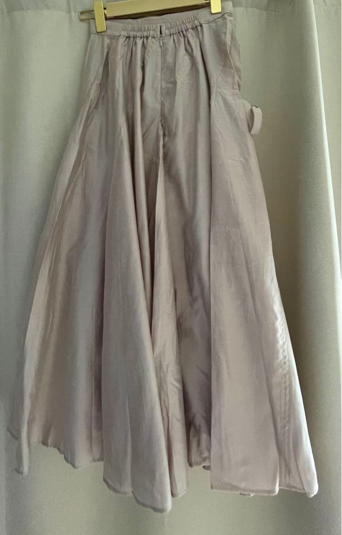 スカート Her lip to Be Mine Gather Ribbon Skirt