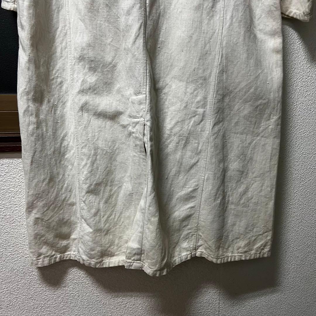 30s french vintage リネンコート ユーロヴィンテージ