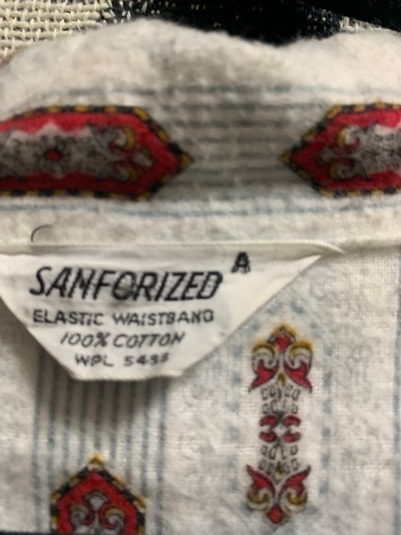 searsパジャマシャツ 60s-70s