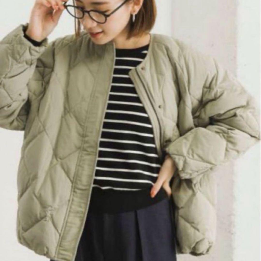 URBAN RESEARCH　アクータ　コクーンキルティングダウン　ミント