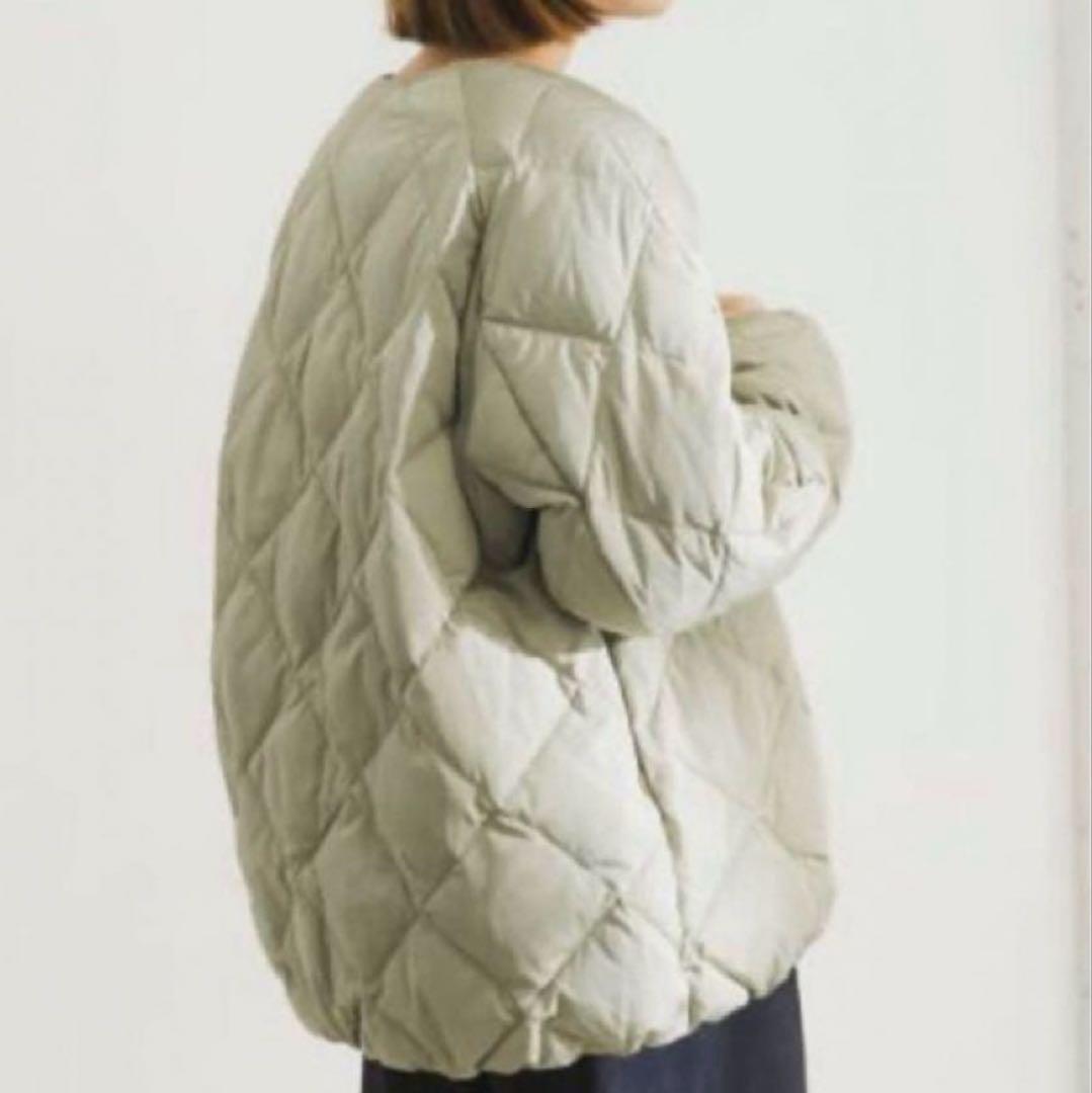 URBAN RESEARCH　アクータ　コクーンキルティングダウン　ミント