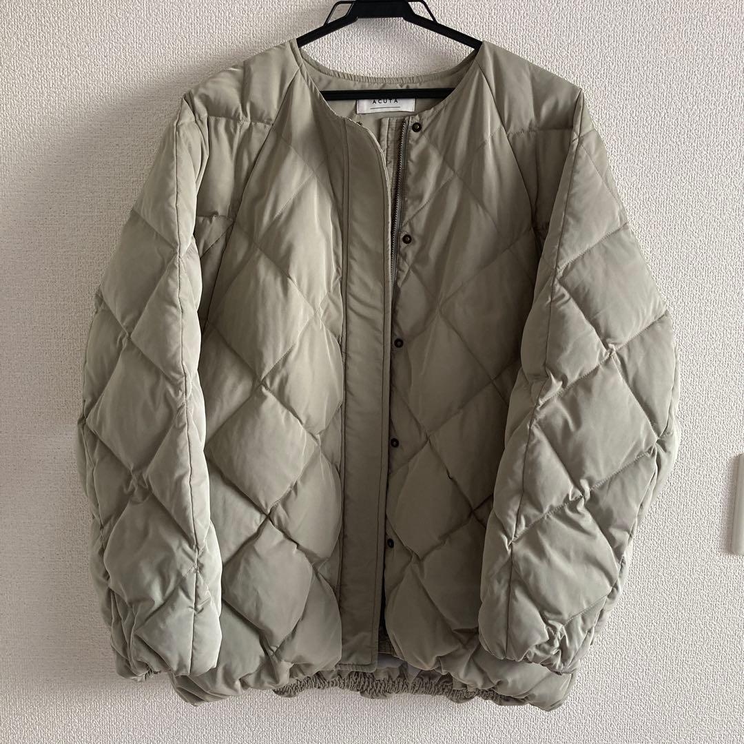 URBAN RESEARCH　アクータ　コクーンキルティングダウン　ミント