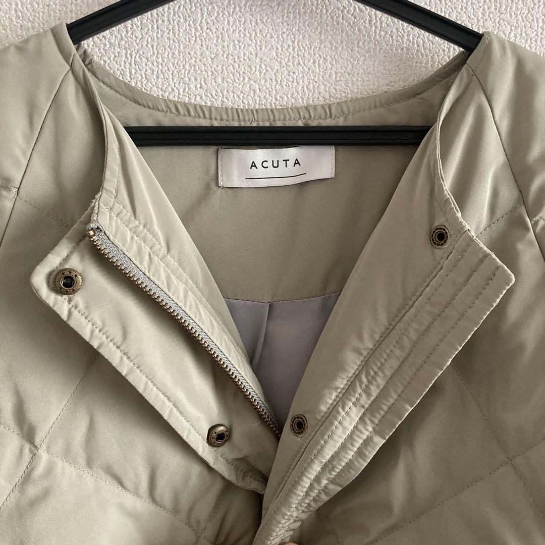 URBAN RESEARCH　アクータ　コクーンキルティングダウン　ミント