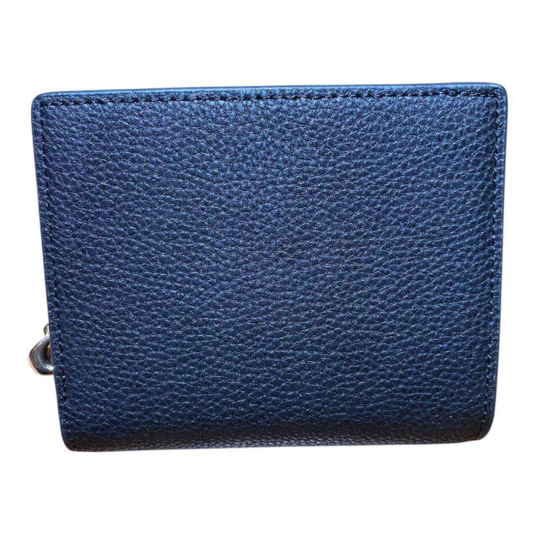 ⭐️新品未使用⭐️　COACH　コーチ　二つ折り　財布　ブラック　箱付き