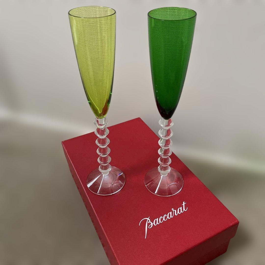 Baccarat シャンパングラス 2個セット