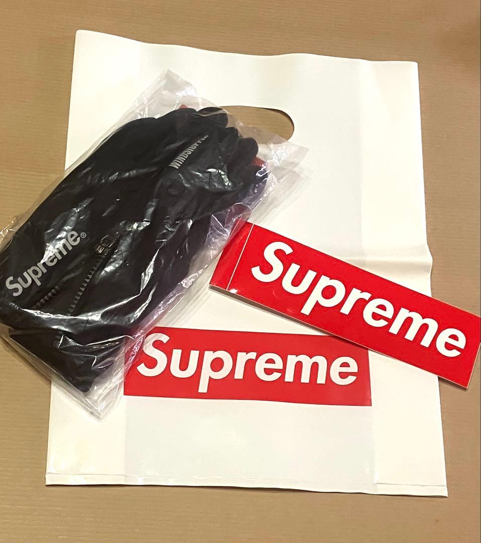 Supreme WINDSTOPPER®︎ Zip Gloves Large