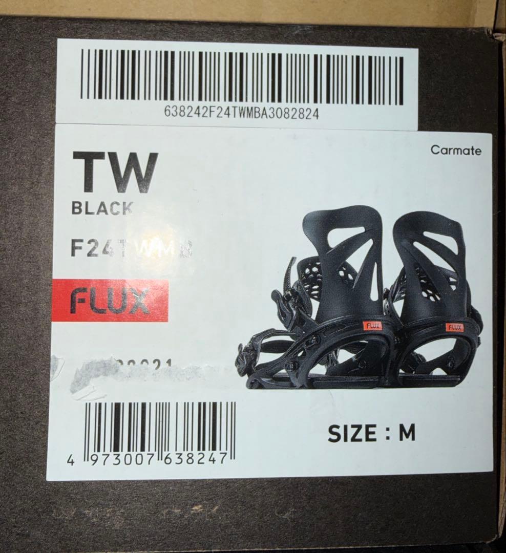 新品未使用　23-24 Flux TW Mサイズ　ブラック