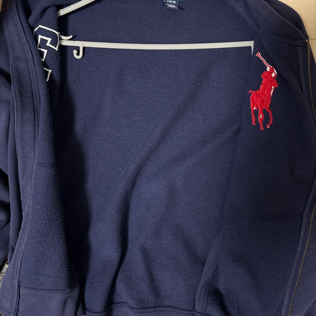 Polo by Ralph Lauren　ビッグポニージップアップパーカー
