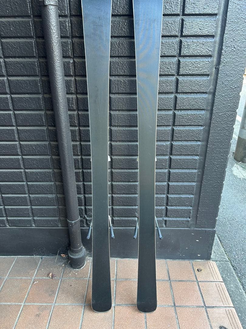 カザマ スキー板145cm ストック、headブーツ付き