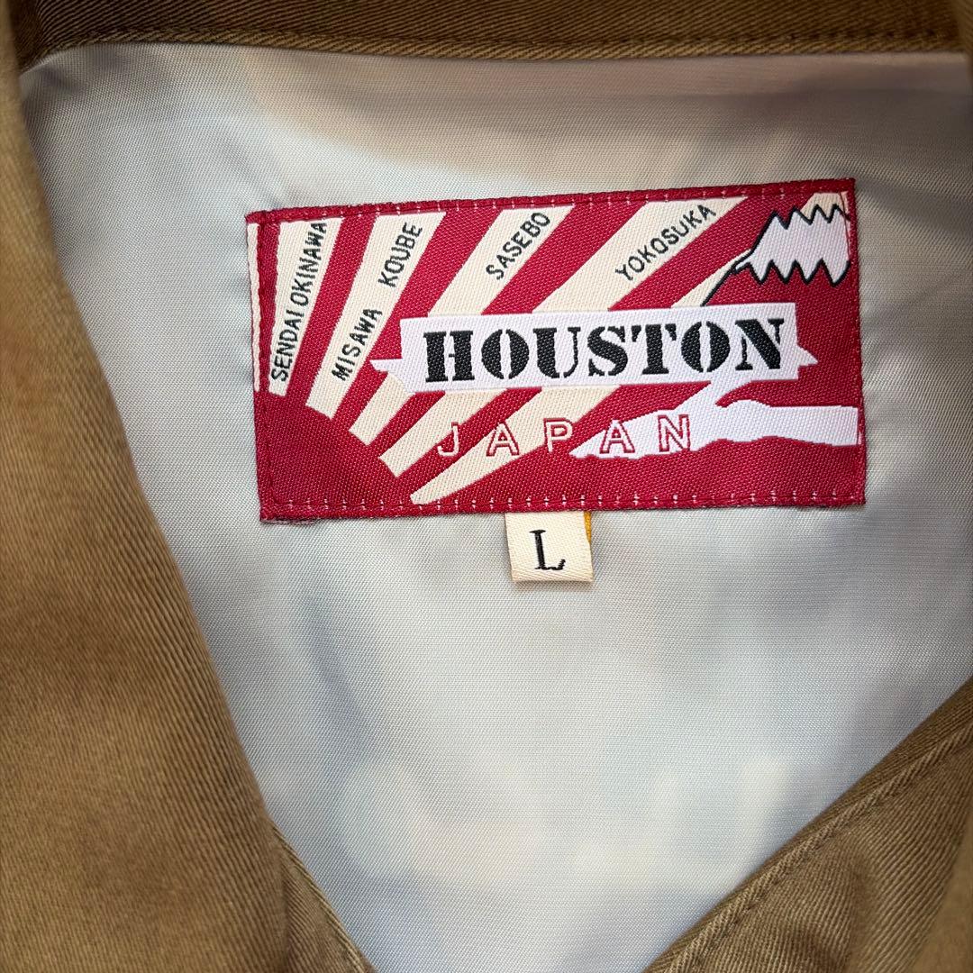【年末値下げ中】HOUSTON ベトジャン Lサイズ オリーブ色