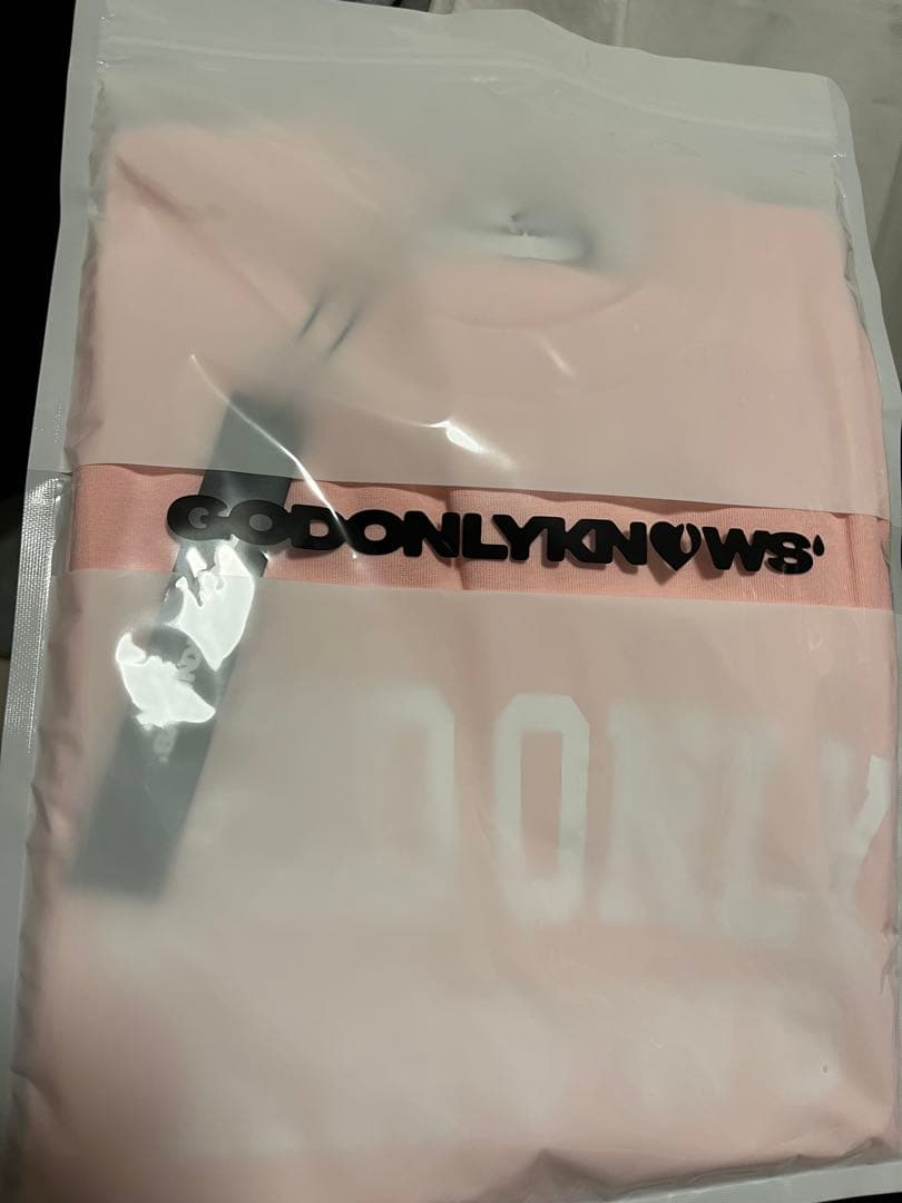 GOD ONLY KNOWS ピンク Tシャツ