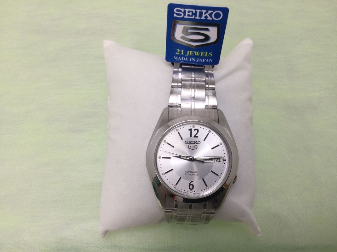 SEIKO セイコー5 自動巻き SNKE97J1 シルバー
