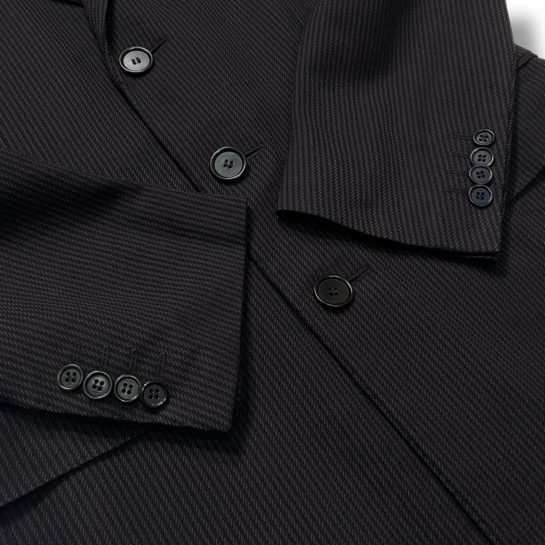 美品 CANALI 高級イタリア製 上質ウール100% テーラードコート M