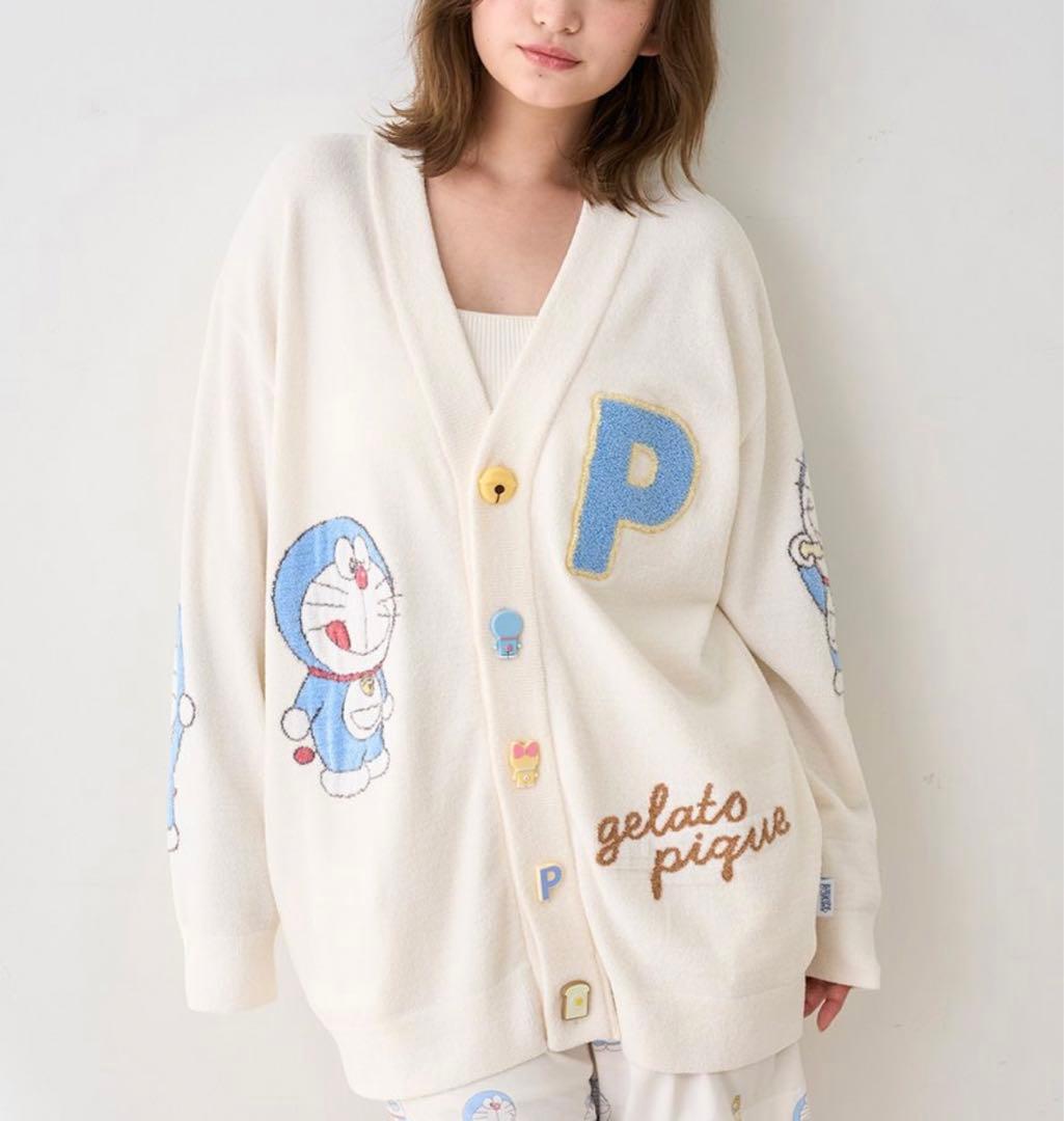 gelato pique ドラえもん カーディガン M-Lジェラピケ　完売品