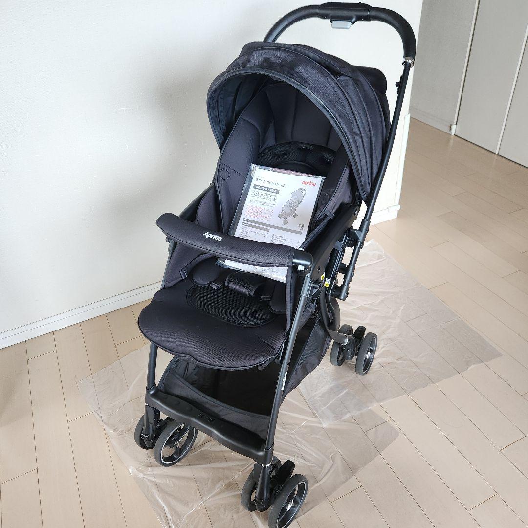 Aprica アップリカ ラクーナクッションフリーAC 2023年 ブラック