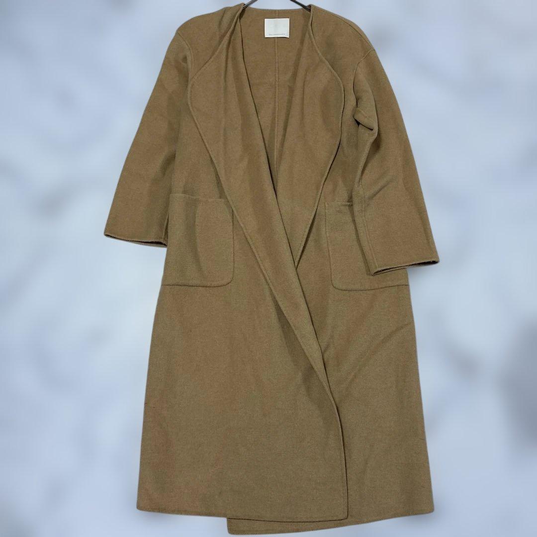 ✨大人気✨GALLARDA GALANTE ロングコート ベルテッド キャメル