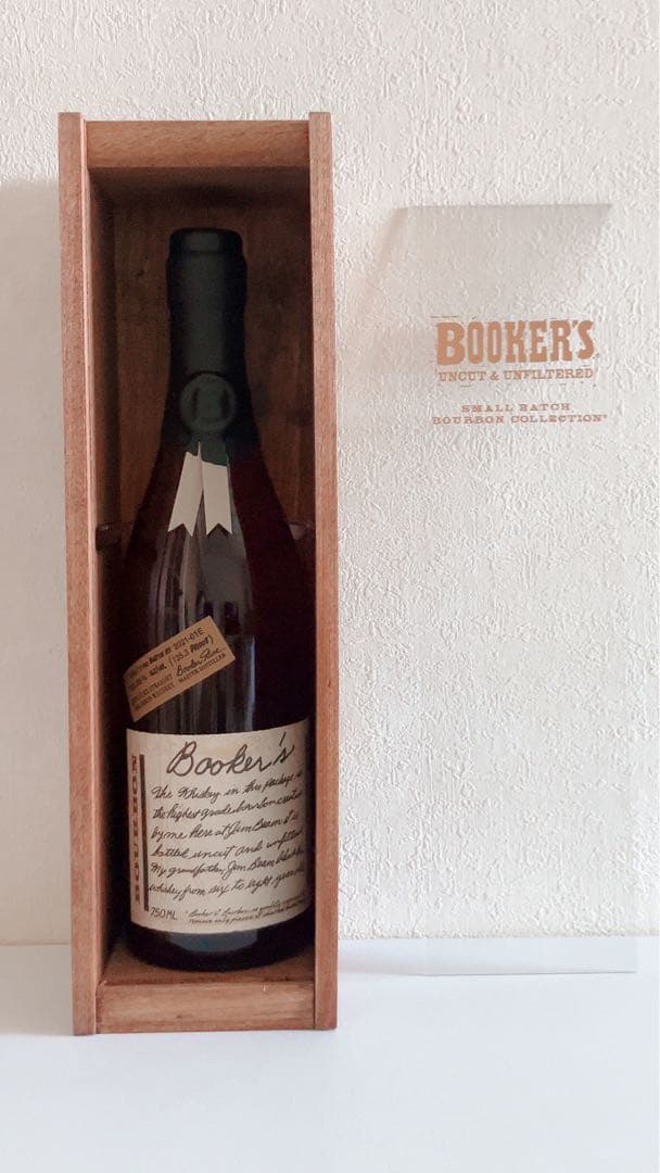 ブッカーズ Bookers 2021-01E バーボン 未開封品 木箱付き