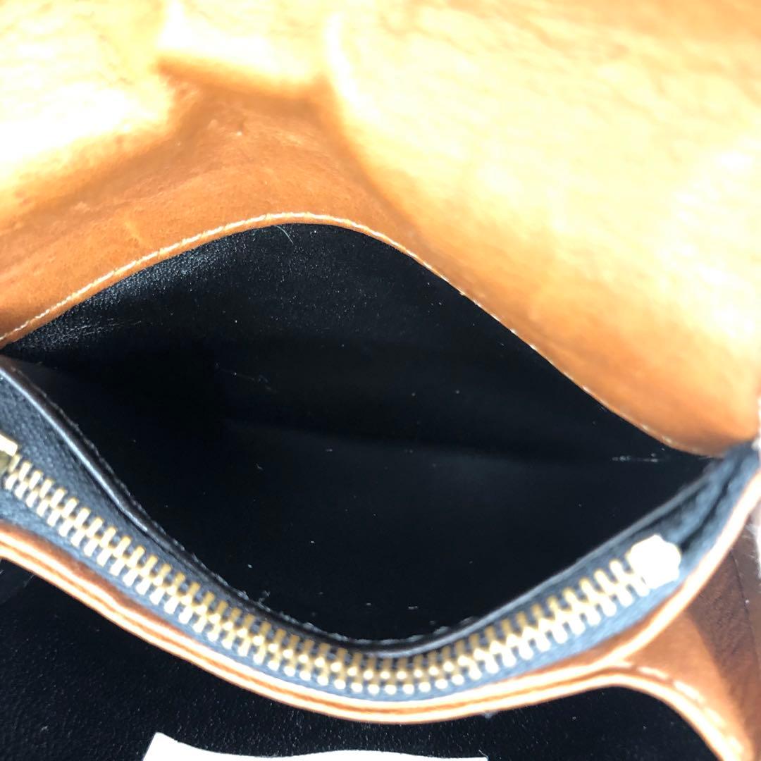 希少 COACH オールドコーチ ケース 小銭入れ レザー ライトブラウン