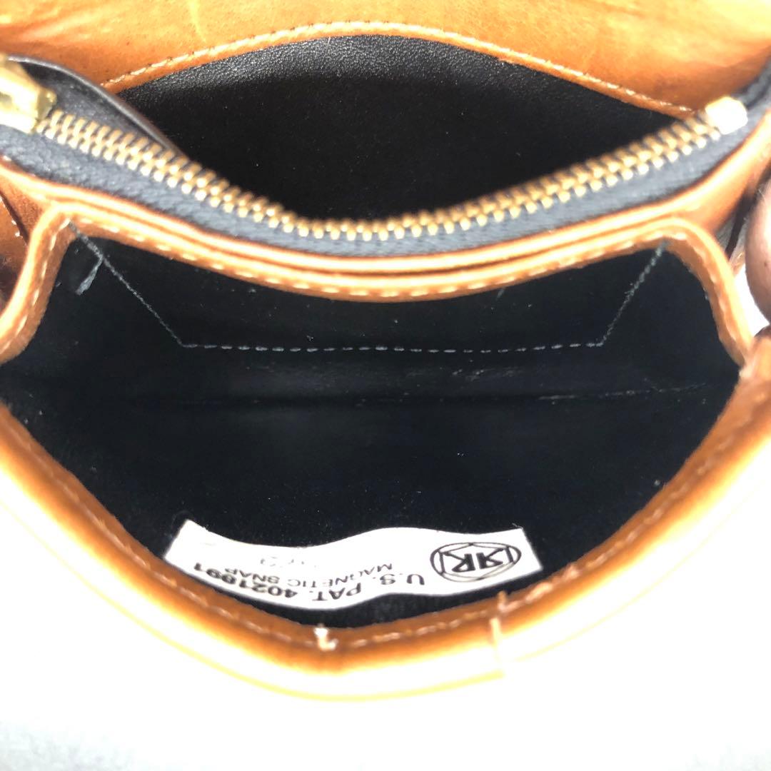 希少 COACH オールドコーチ ケース 小銭入れ レザー ライトブラウン