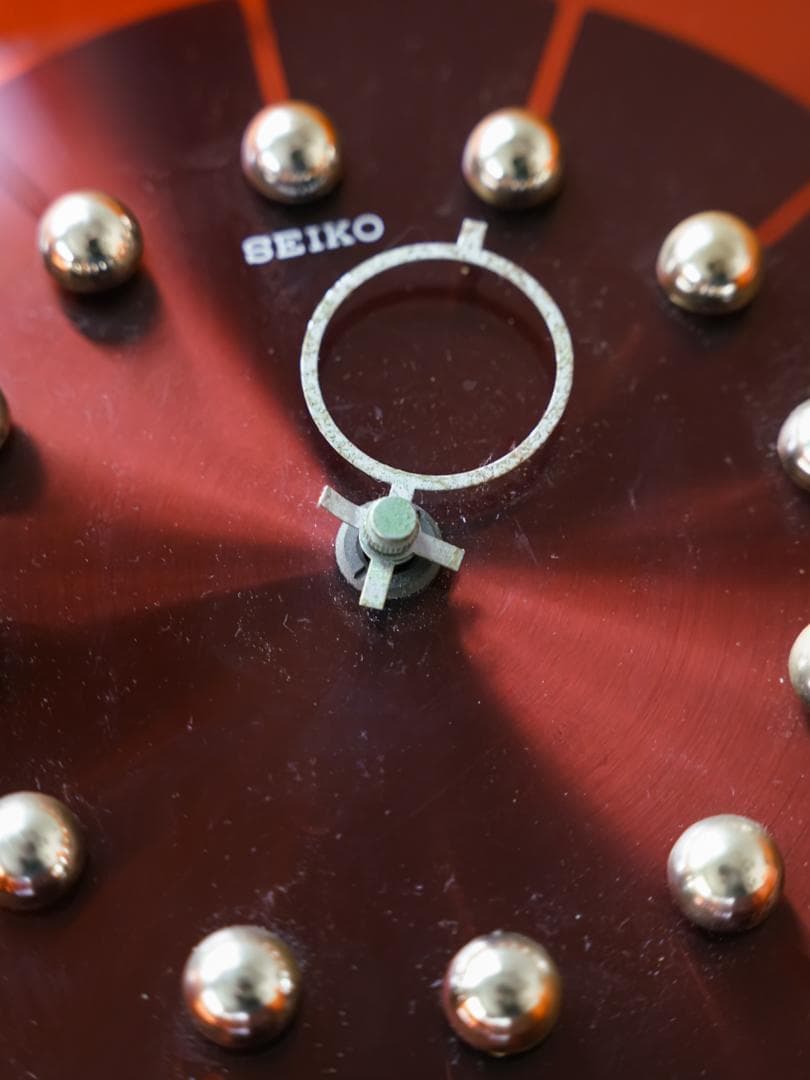 70's SEIKO スペースエイジ アクリル時計 ミッドセンチュリー