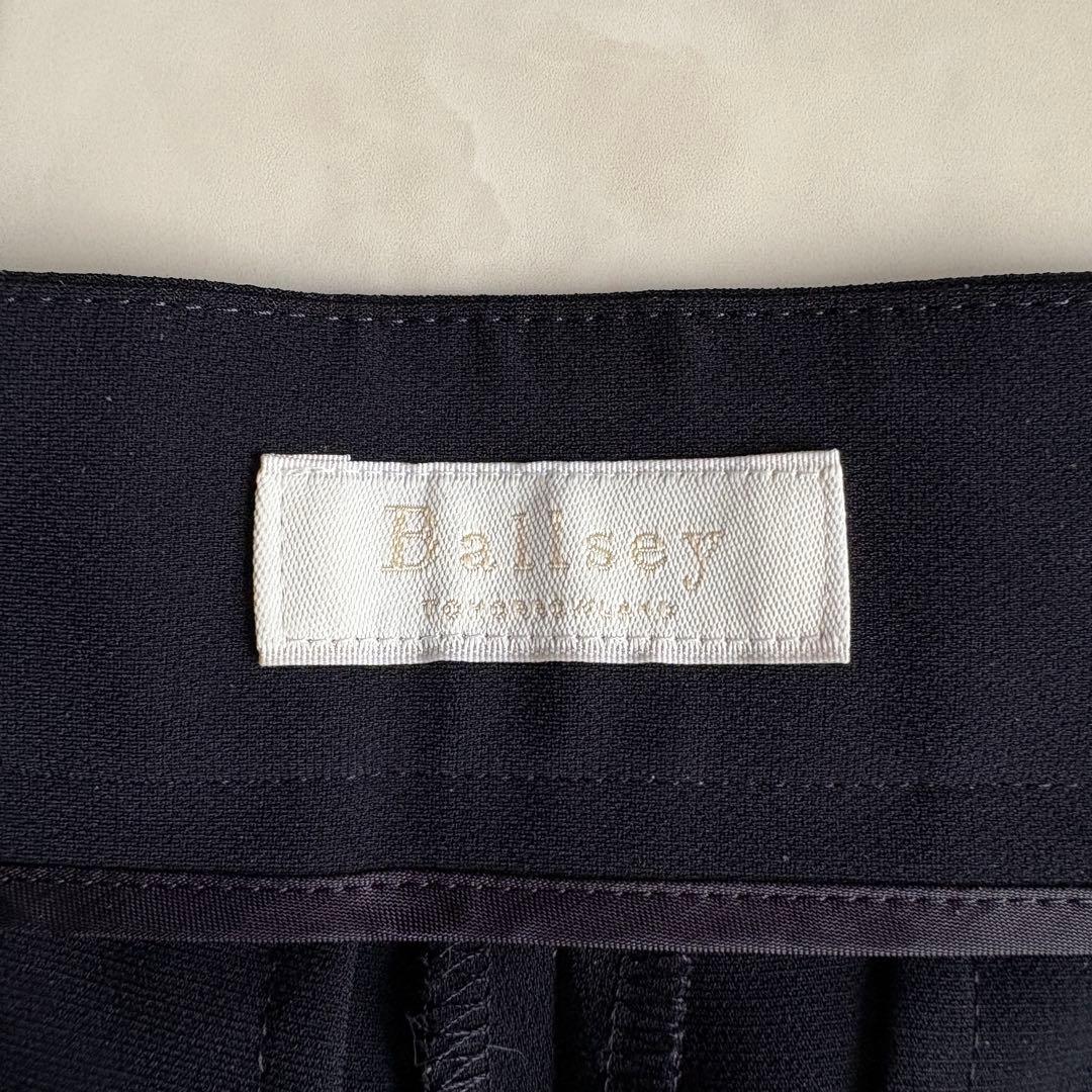 美品✨ Ballsey ドライダブルクロスセットアップ 紺 34 パンツスーツ