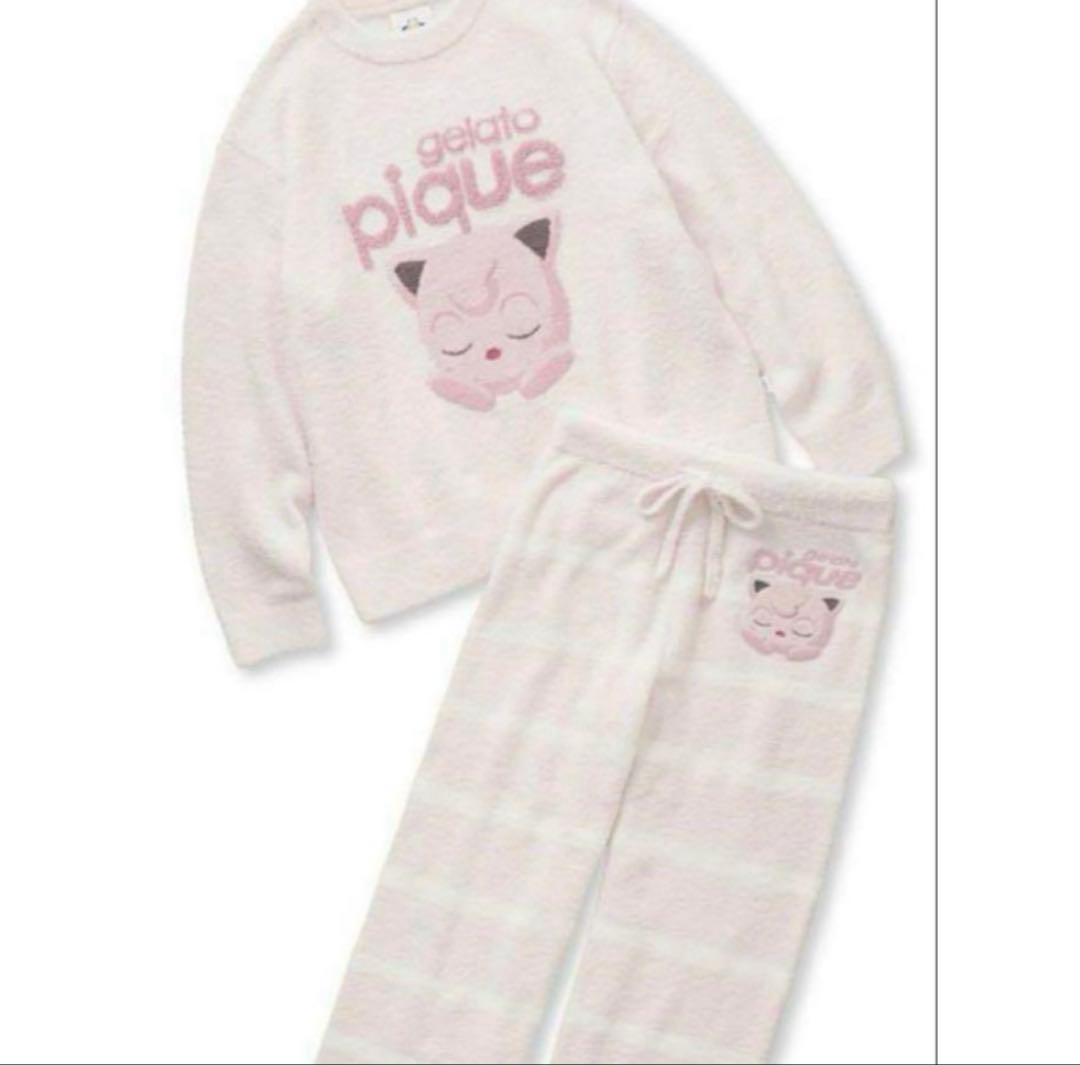 新品未使用gelato pique ピンクパジャマ