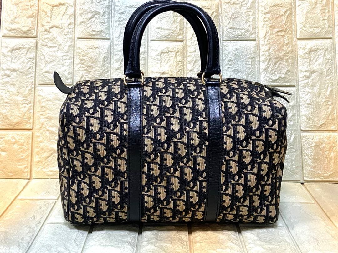 Christian Dior トロッター ミニボストンバッグ 旅行バッグ 90s