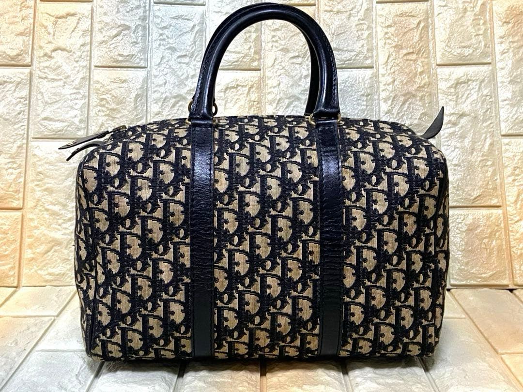 Christian Dior トロッター ミニボストンバッグ 旅行バッグ 90s
