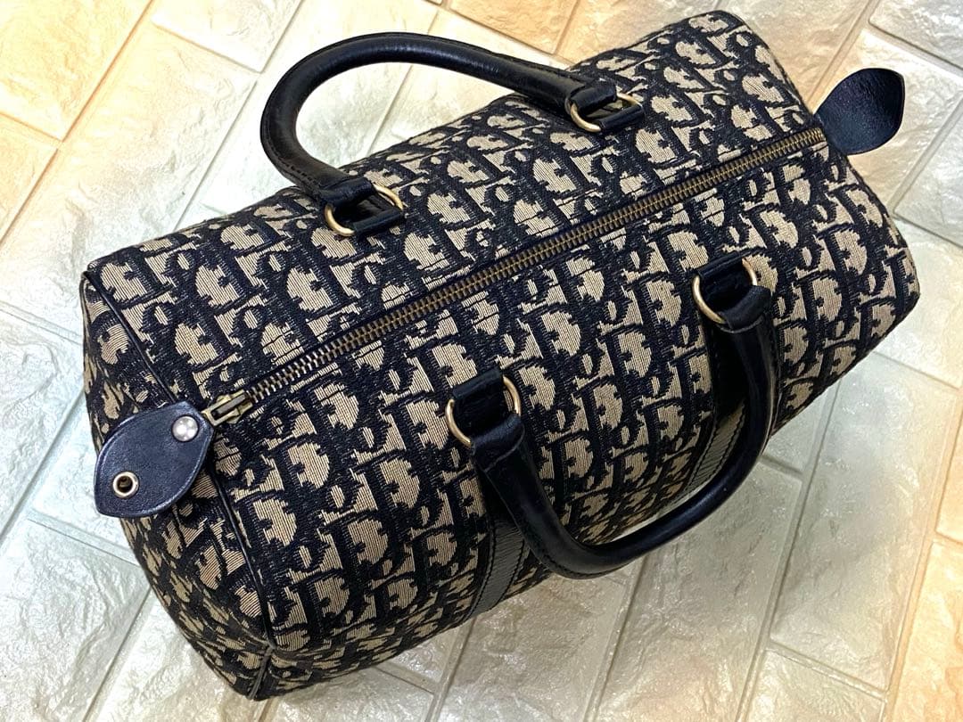 Christian Dior トロッター ミニボストンバッグ 旅行バッグ 90s