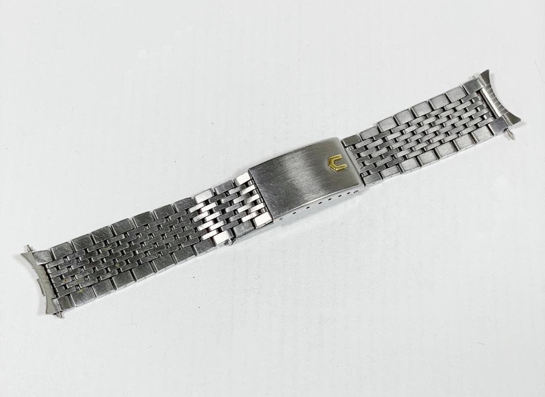 ゲイフレアー 71年製 UG ユニバーサルジュネーブ 純正 SSブレス 18mm