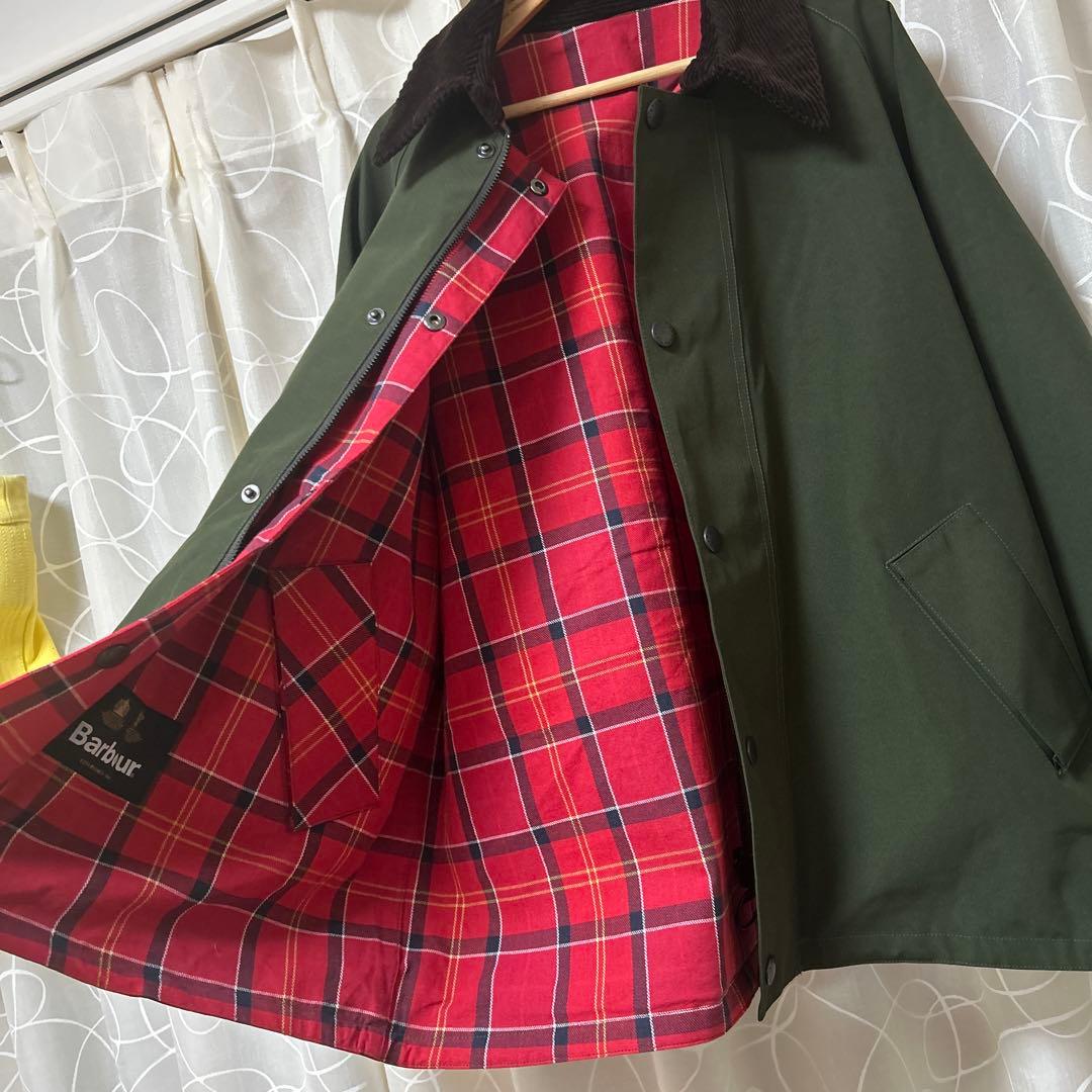 Barbour アダムエロペ　別注TRANSPORT ノンオイルドジャケット