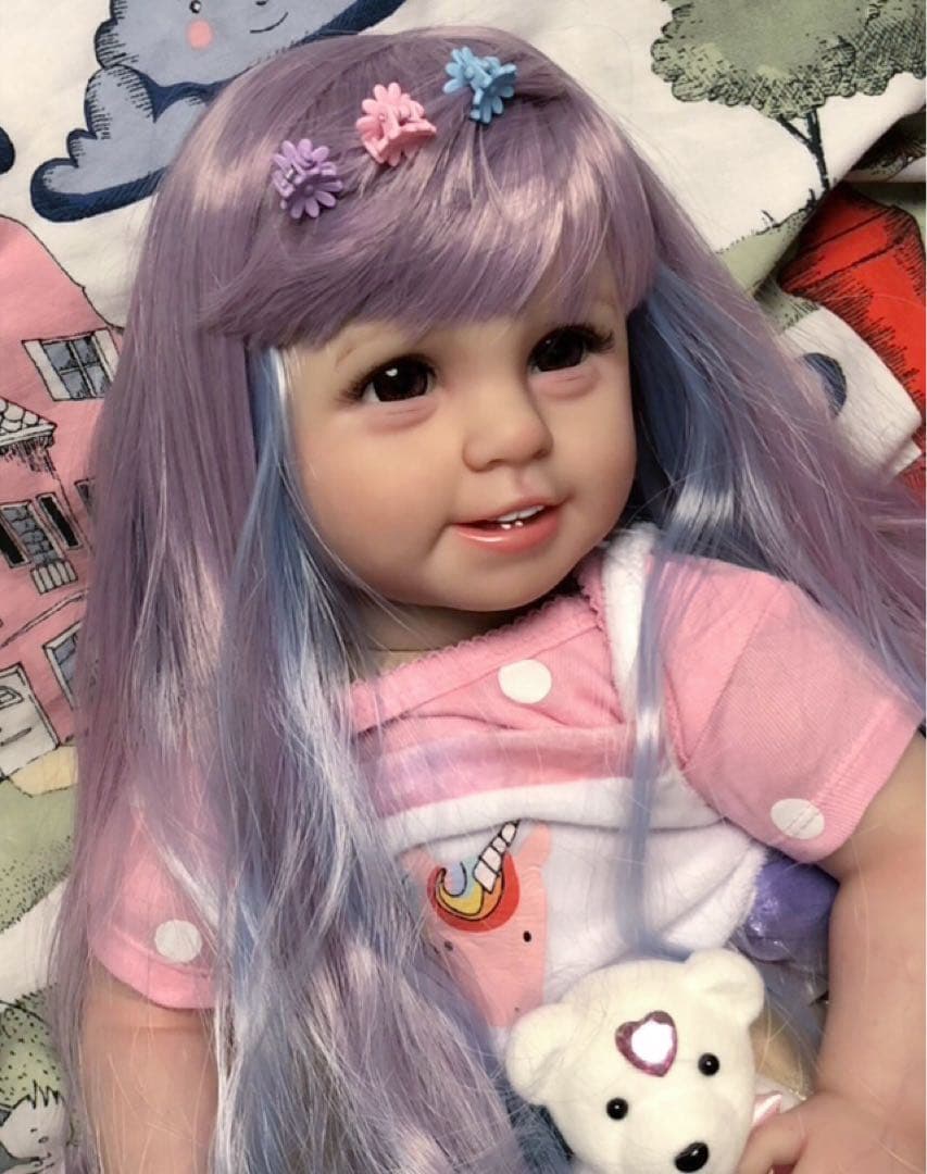 専用　美しい髪の女の子&トドラーリボーンドール