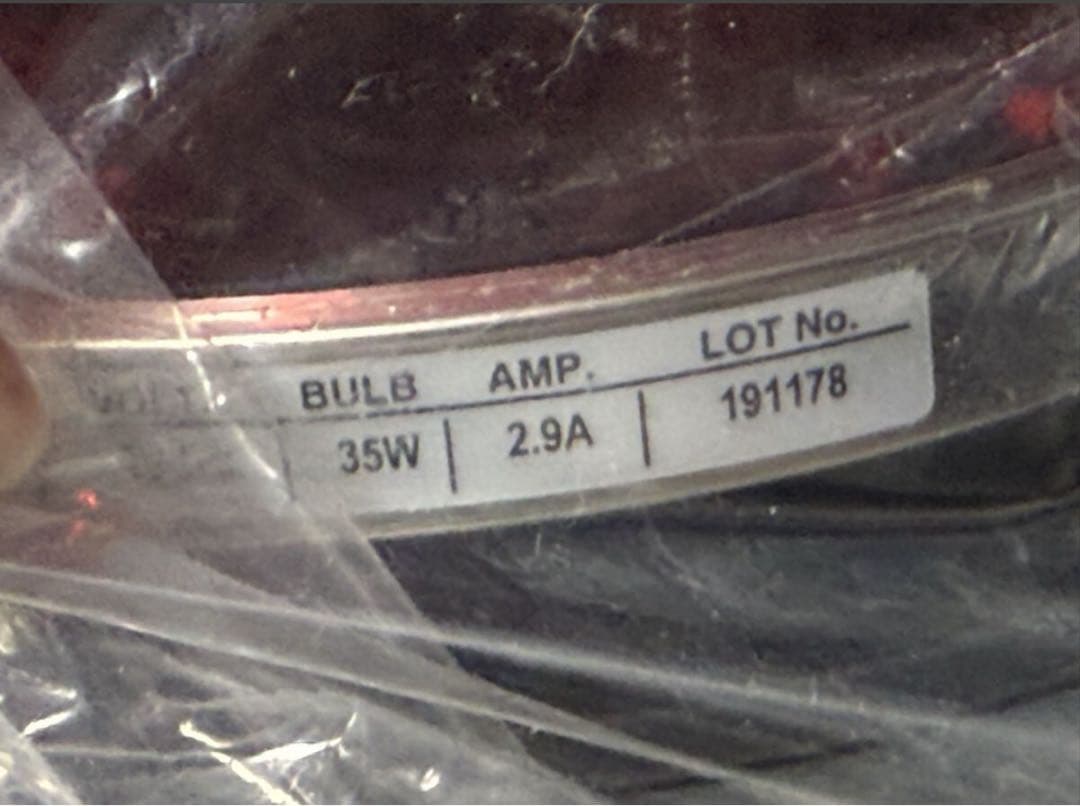 HKFM 101 GFT パトライト 回転灯 12V 覆面 機捜 MIU 赤灯