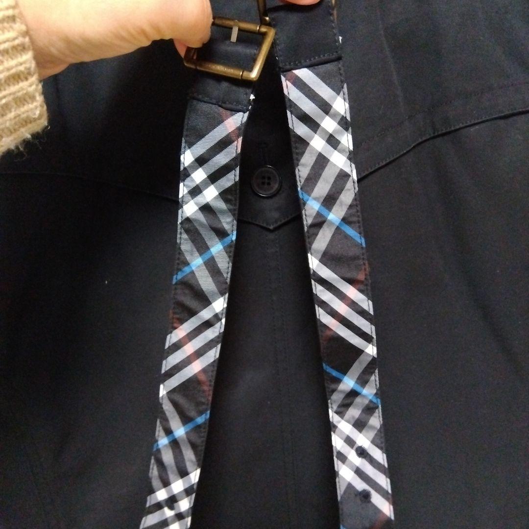 BURBERRY BLUE LABEL ブラック トレンチコート M
