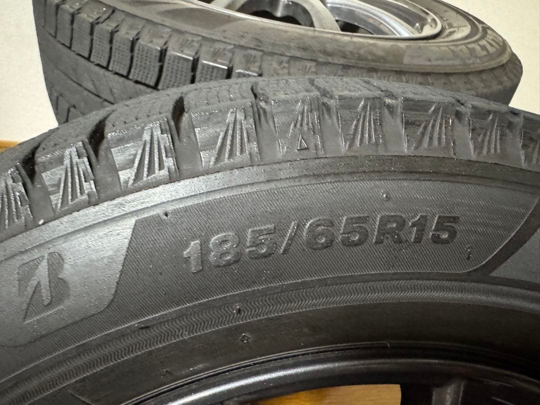 【新品同等】 BRIDGESTONE VRX3 185/65R15 スタッドレス