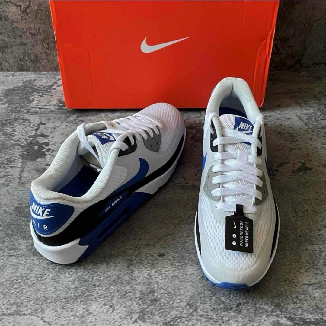 NIKE AIR MAX 90 G 青 24.5 ナイキ エアマックス ゴルフ