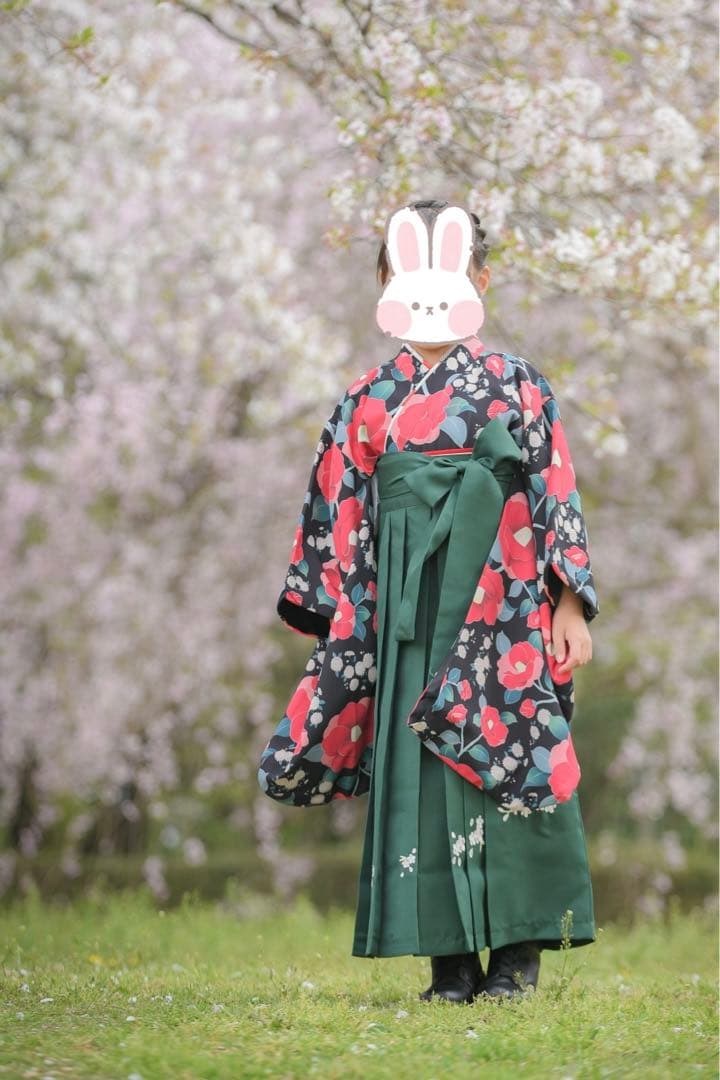 キャサリンコテージ 卒園袴セット120cm 半襦袢付き！