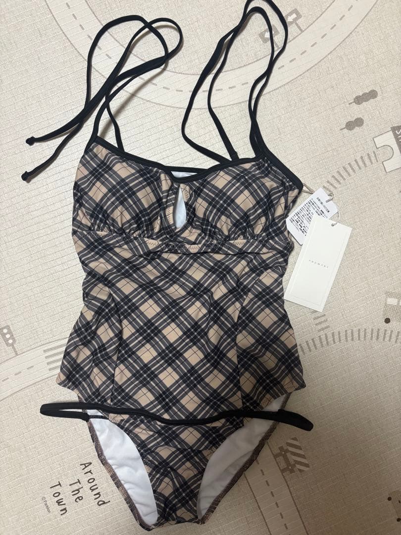 水着・ラッシュガード andmary Nadia check swim suit