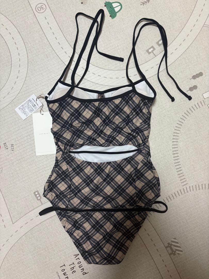 水着・ラッシュガード andmary Nadia check swim suit