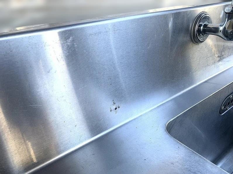 マルゼン 業務用ステンレス製1槽式シンク 台形 バックガード・水栓・水切り付