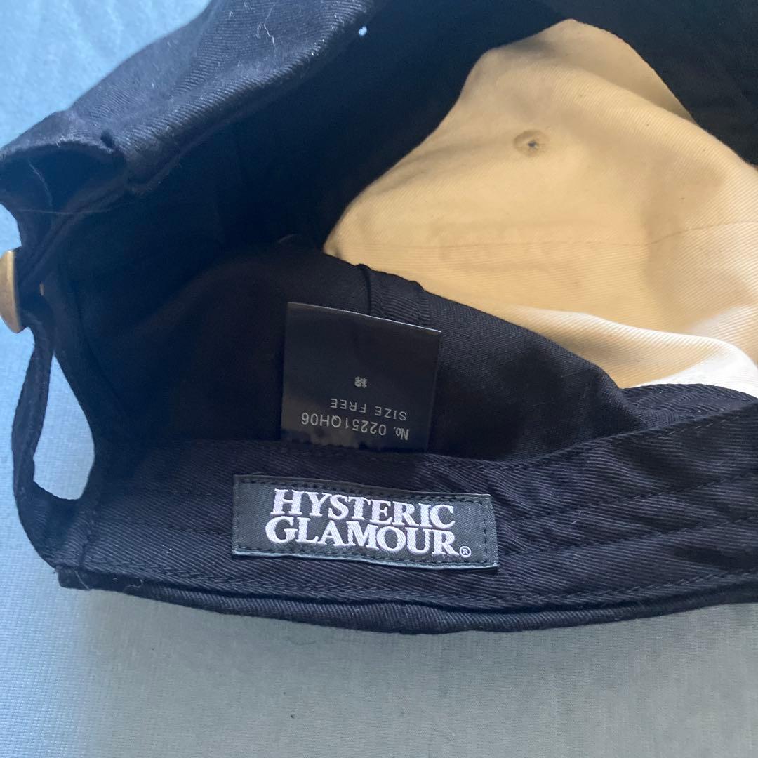 HYSTERIC GLAMOUR ロゴキャップ Freeサイズ