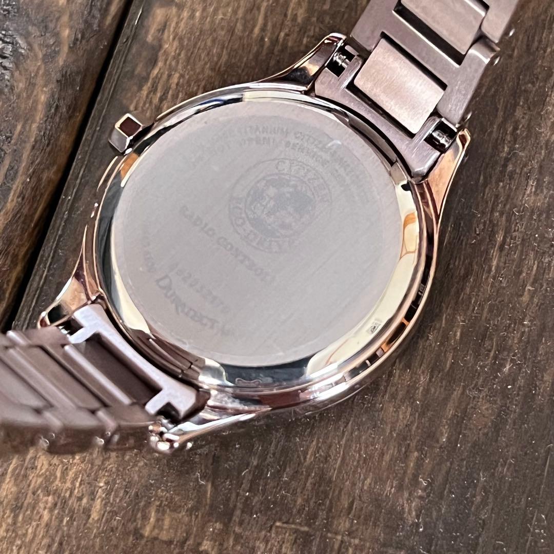 【美品】CITIZEN クロスシー xC ソーラー電波 ピンクゴールド
