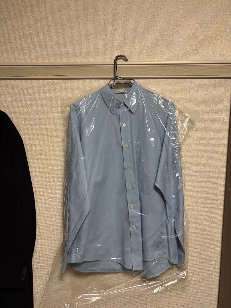 シ*ウ様 auralee washed finx twill big shirt